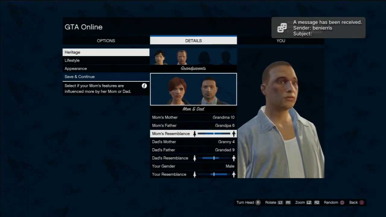 Gta Online Character Creation Gameplay Youtube