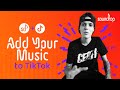 How to add your music to tiktok through soundrop