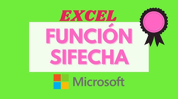 Excel: Función SIFECHA para calcular la EDAD COMPLETA 😲