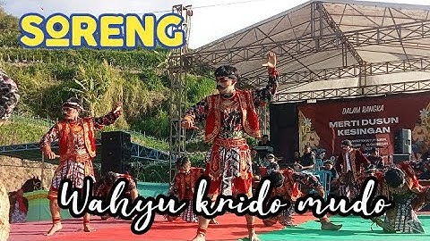 seni tari Soreng Wahyu krido Mudo selongisor Batur Getasan live dusun kesingan