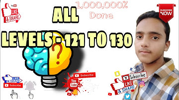 brain challenge -draw All levels - 121 to 130 - walkthrough Gameplay ,android , iOS by Anas Faruqi