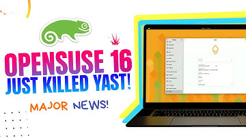 YaST IS DEAD! OpenSUSE 16