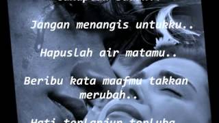Download Lagu meedo.banjar  LUVIA - JANGAN MENANGIS UNTUKKU LYRICS MP3