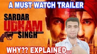 sardar udham singh  trailer review I Vicky kaushal I amazon prime video