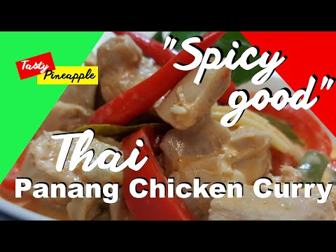 Panang Chicken Curry- Easy to make Thai red curry
