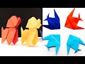 Pez de origami facil - Como hacer un perro de papel
