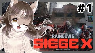 【シージX】新しいシージでも特殊部隊デビュー⁉初心者狼のレインボーシックスシージX🌈#1