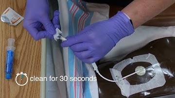 Pediatric Patient Education Series: Central Line. Flushing and Heparin Locking