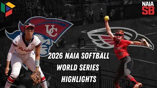 #3 Southern Oregon v. #6 Cumberlands - 2026 NAIA Softball World Series