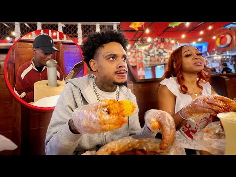We Linked Up With The Vibes And Had A Seafood Mukbang