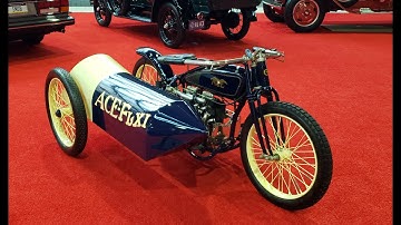 1923 Ace XP3 Motorcycle W/Sidecar.