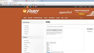 JavaScript: jQuery Dialog