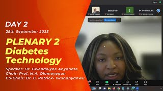 DAY 2  -  PLENARY 2   Diabetes Technology