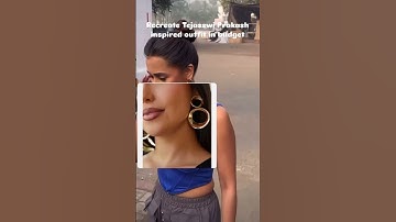 Recreate Tejasswi Prakash inspired outfit in budget #tejasswiprakash #fyp #outfitrecreation