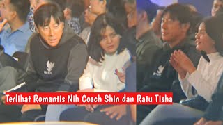 Momen Romantisme Ratu Tisha dan Coach Shin Tae Yong❗️