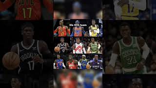 Dennis Schroder just signed with his 10th different team