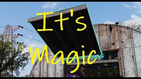 C.A.M.P Quick Tip! Tutorial How to have a floating roof Fallout 76