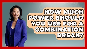 How Much Power Should You Use For A Combination Break? - Billiards Hustlers