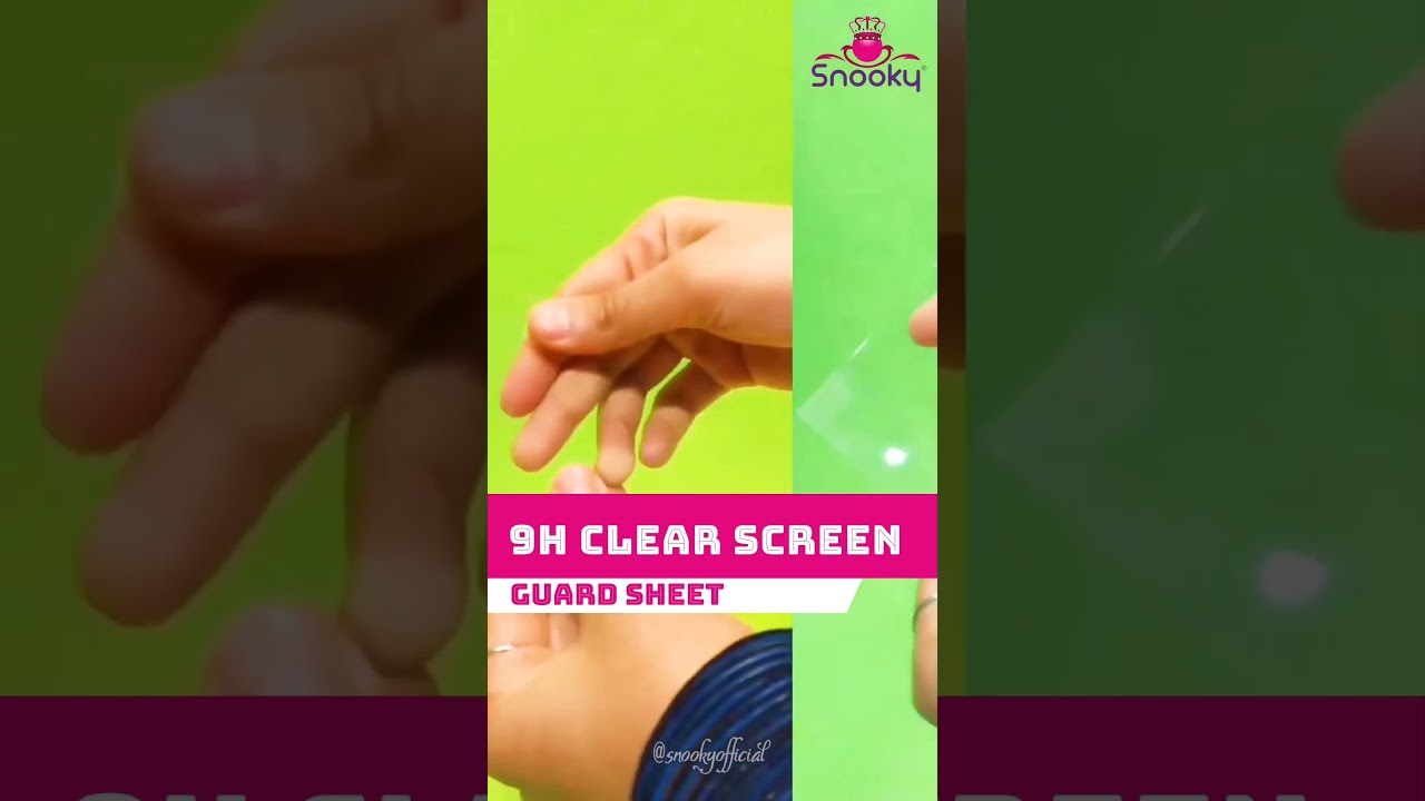 ✨Protect Your Device with Clarity: 9H Clear Screen Guard Sheet Available Now! 🚨