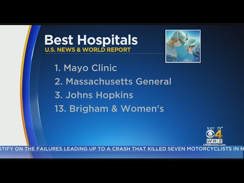 Mass General Hospital Named Country's Second Best Hospital