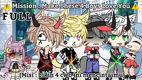 I must make them fall in love with me in 7 days,or ...| FULL| Gacha Life | Gacha Meme
