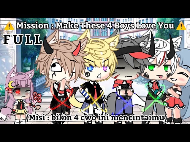 I must make them fall in love with me in 7 days,or ...| FULL| Gacha Life | Gacha Meme class=