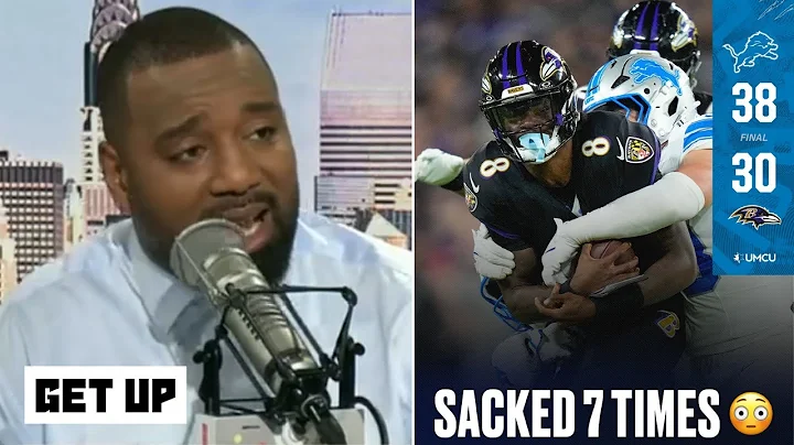 "Ravens' D is TRASH!" - Chris Canty on Lamar Jackson was sacks 7 times in humiliating loss to Lions