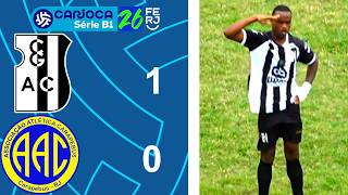 CARIOCA SÉRIE B1- TAÇA CORCOVADO - 1ª RODADA - CAMPO GRANDE 1X0 CARAPEBUS