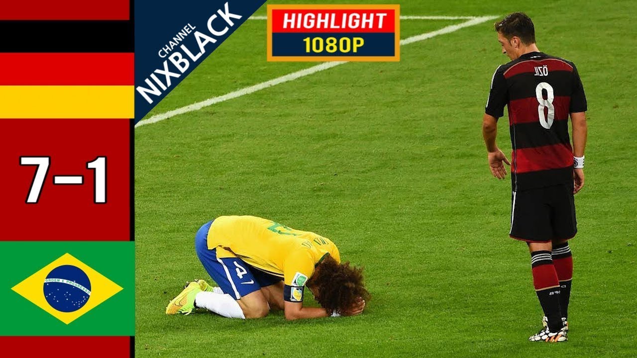 Germany 71 Brazil 2014 Classic Match All goals & Highlights FHD/720P
