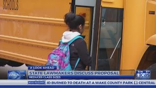 NC bill easing class-size limits in early grades considered