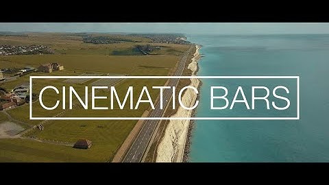 How to Add Black Bars In Sony Vegas