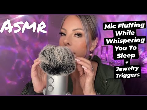 ASMR Mic Fluffing With Clicky Whispers For Sleep | Relaxing ASMR Triggers