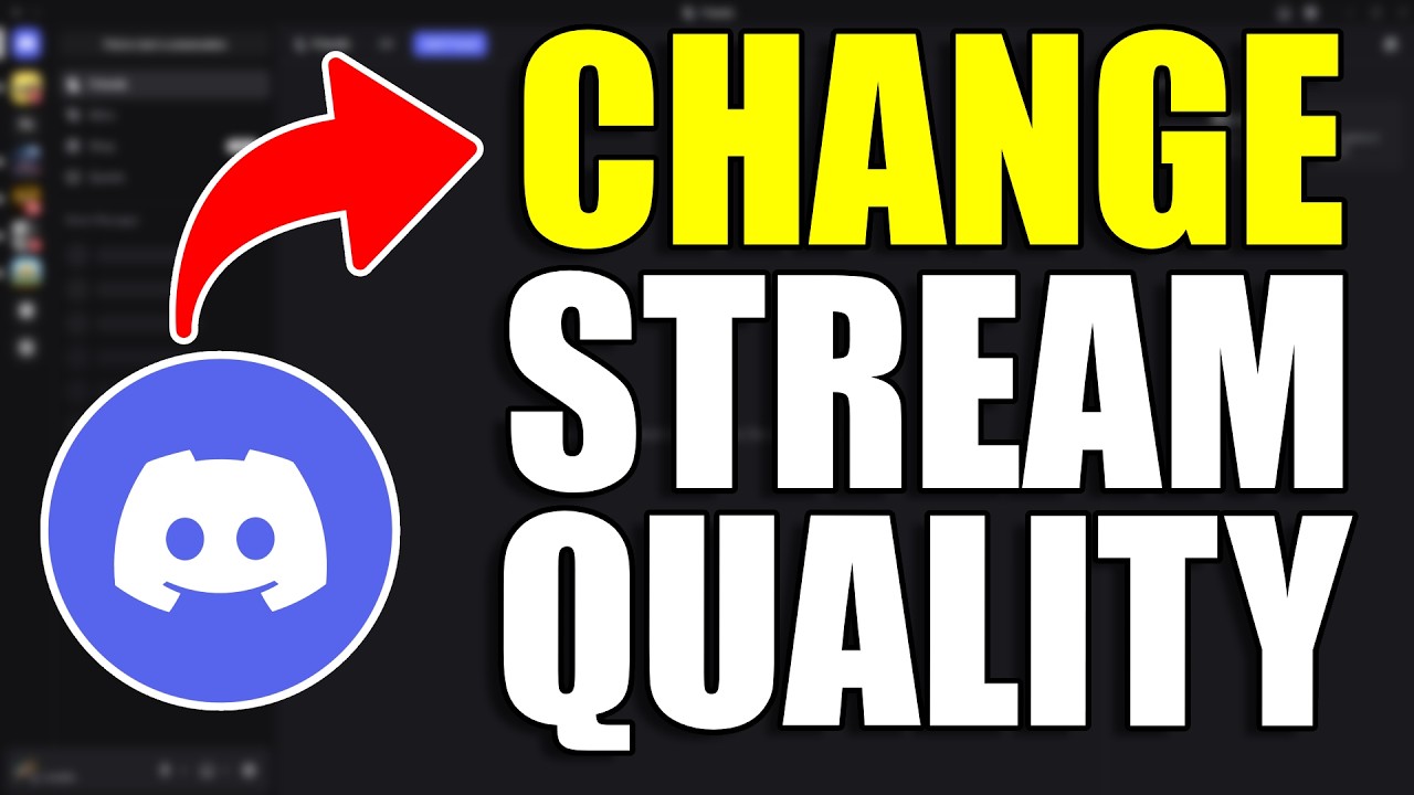 How To Change Stream Quality on Discord (Step By Step) - YouTube