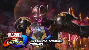 Marvel vs Capcom Infinite! Story Mode Demo!