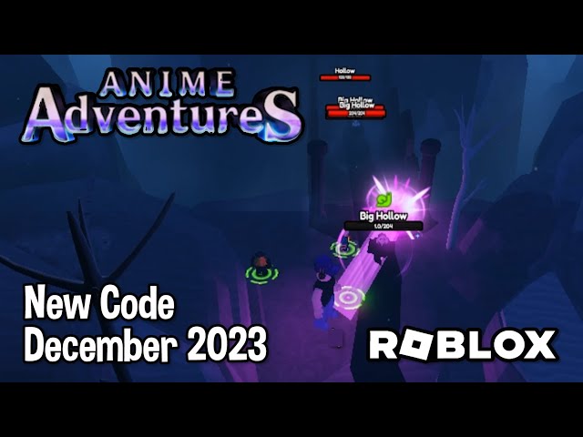 Roblox Anime Adventures New Code December 2023 
