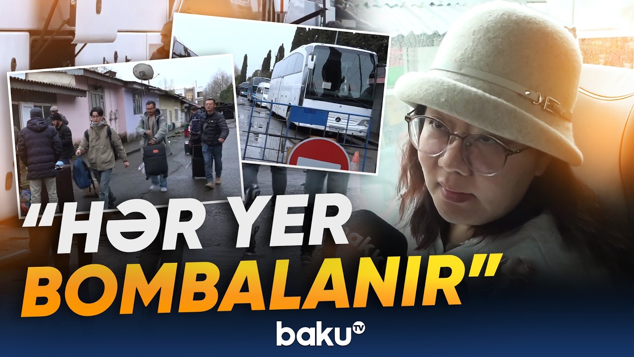 Azərbaycan vasitəsilə İrandan təxliyə davam edir - Baku TV