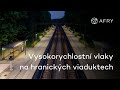 Vysokorychlostn vlaky na hranickch viaduktech