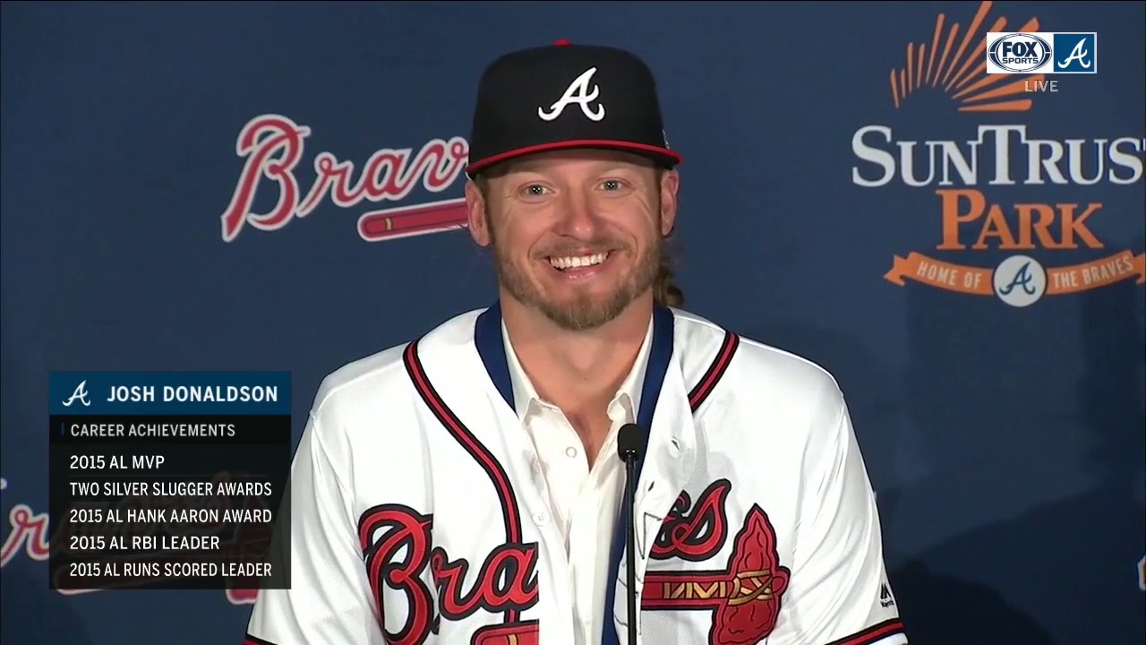 josh donaldson braves jersey number