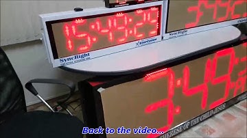 SyncRight Perfectly Synchronized Clocks
