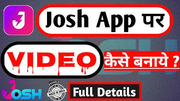 Josh App Me Video Kaise Banaye | Josh | Josh App | How To Make Video In Josh App | Technical Purohit