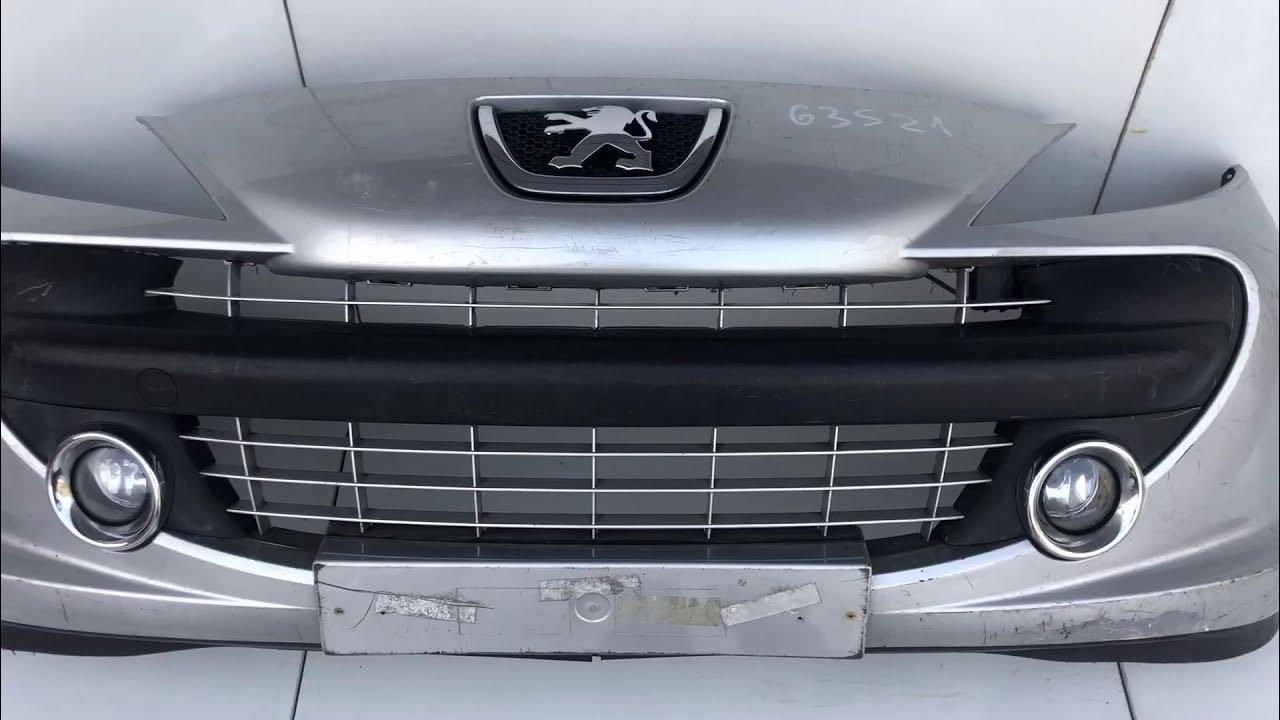 Как снять передний бампер пежо 207 Come rimuovere paraurti anteriore e posteriore Peugeot 207