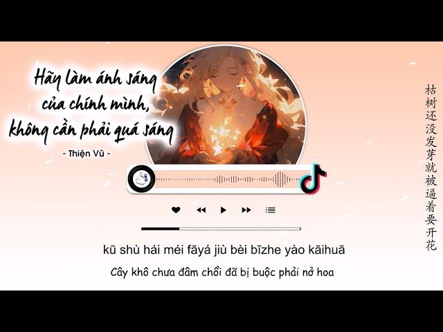 [Vietsub] Hãy Làm Ánh Sáng Của Chính Mình, Không Cần Phải Quá Sáng - Thiện Vũ | 做自己的光, 不需要太亮 - 善宇 class=