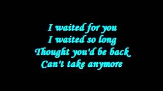 Valora-I waited for you ~Lyrics chords