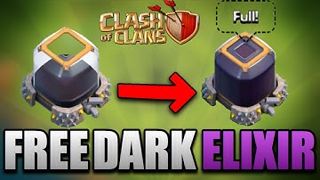 Clash Of Clans-HOW TO GET FREE DARK ELIXIR DECEMBER 2016- HOW TO DO IT?!?
