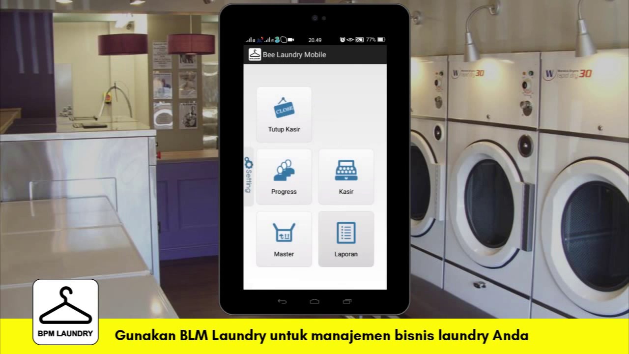 Bee Laundry  Mobile Aplikasi Laundry  Android 1x Klik  