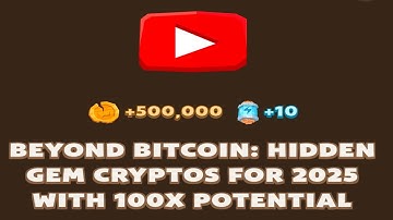 BEYOND BITCOIN: HIDDEN GEM CRYPTOS FOR 2025 WITH 100X POTENTIAL | Memefi New Video Code