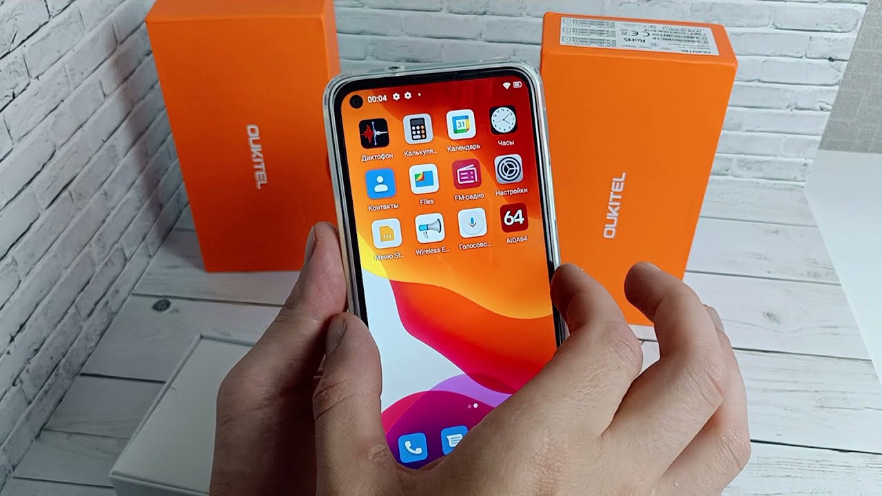 OUKITEL C21 PRO - Распаковка + Обзор ( дизайн сильно напоминает 12 модель iPhone) фото