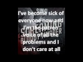 Sum 41 - Sick Of Everyone With Lyrics