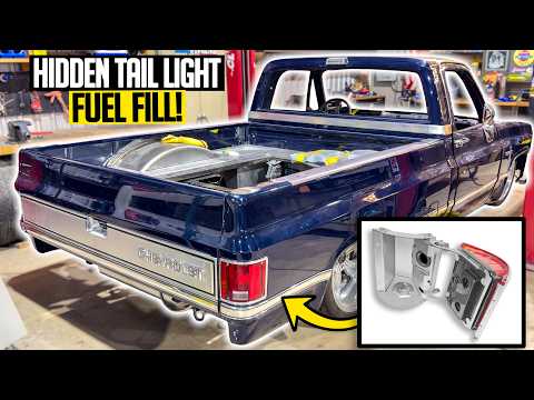 Supercharged C10 Squarebody Hidden Fuel Fill Install