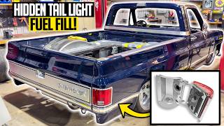 Supercharged C10 Squarebody Hidden Fuel Fill Install